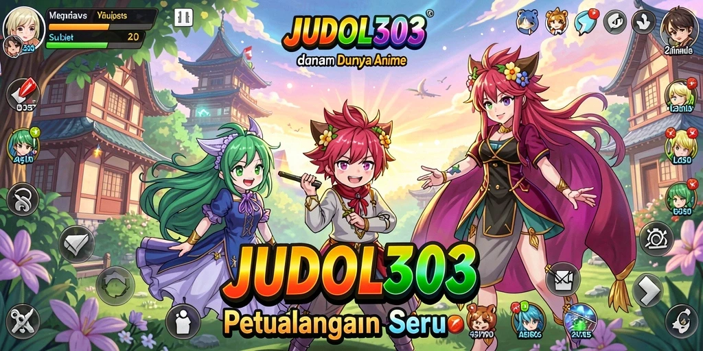 Tampilan gameplay menakjubkan dari JUDOL303 yang penuh warna.