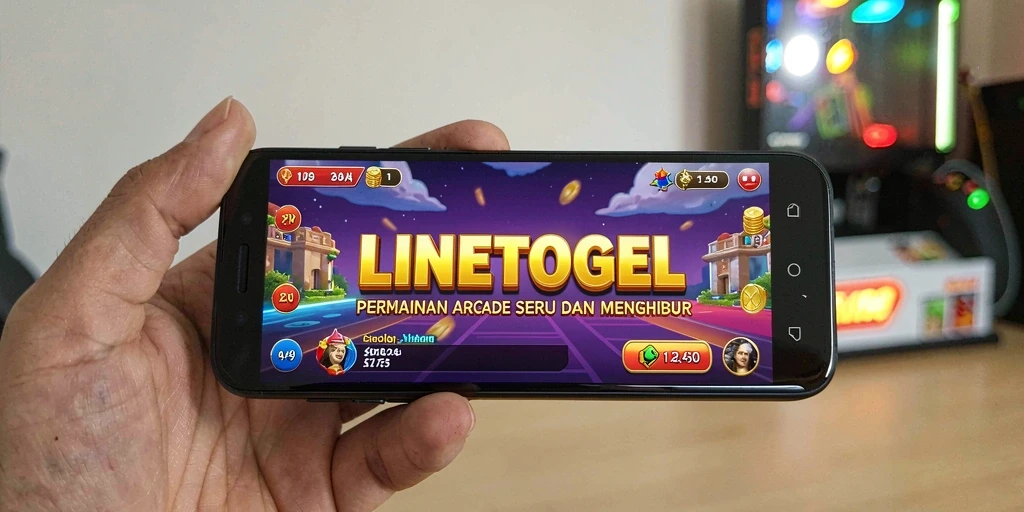 Tampilan gameplay seru dalam LINETOGEL, menghadirkan pengalaman Arcade yang menantang.