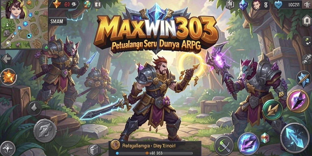 Gameplay seru ARPG dalam MAXWIN303 dengan grafis menawan.