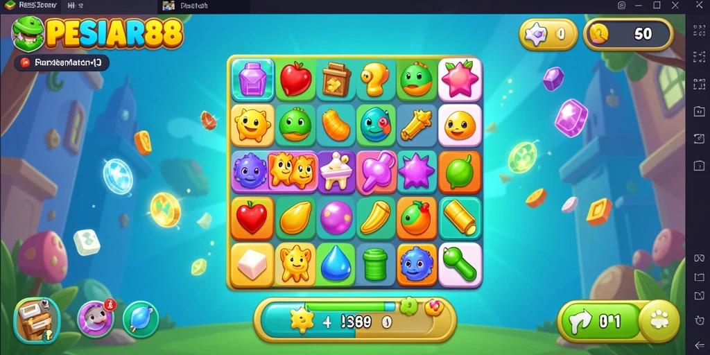 Tampilan gameplay PESIAR88 yang seru dan penuh tantangan.