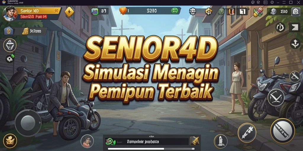 Screenshot dari gameplay <strong>SENIOR4D</strong> menampilkan situasi kepemimpinan yang mendebarkan.